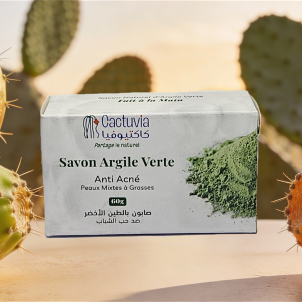 Savon argile verte