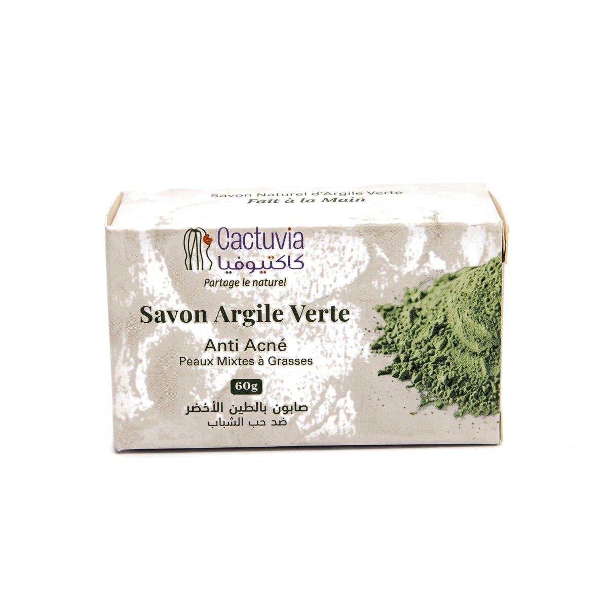 Savon argile verte